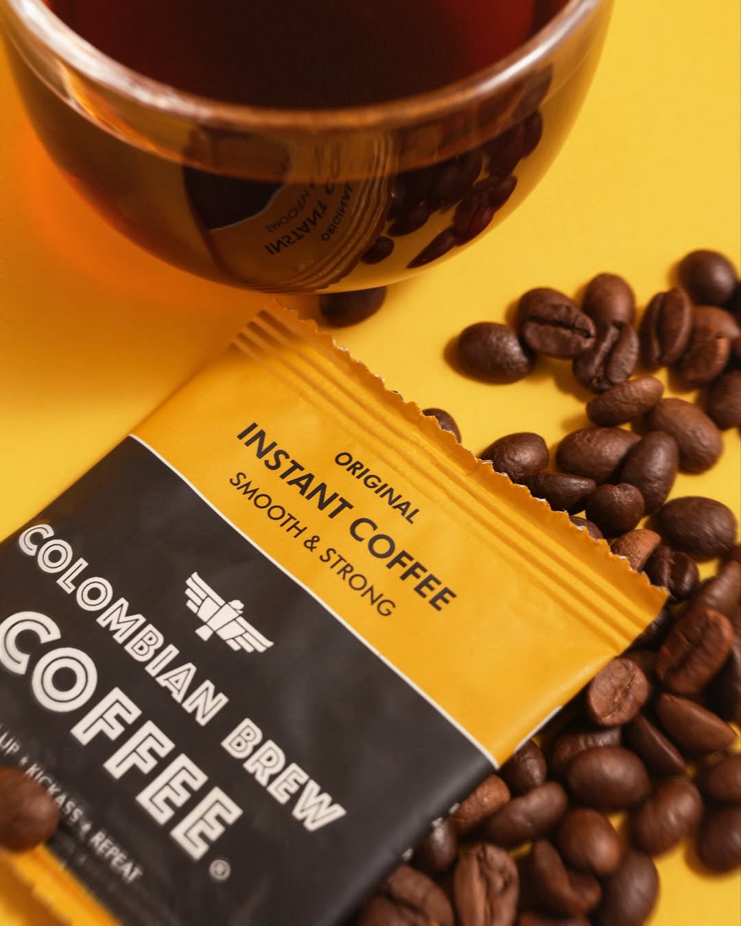 Colombian Brew Coffee in a cup