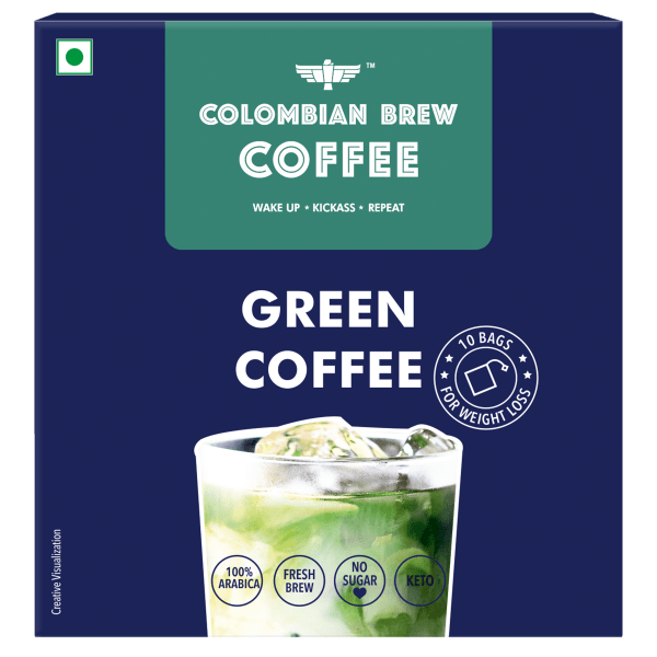 8906088702640_1_695165be-3422-4a72-9971-11ac3123632e.png Colombian Brew Coffee Green Coffee Powder, Hot & Cold Brew 10 Bags (For Weight Loss)