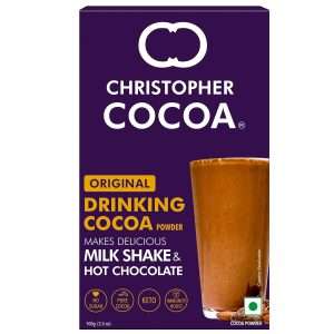 71CmuBK7meL._SL1500_ Christopher Cocoa Drinking Cocoa Powder — No Sugar · 100g