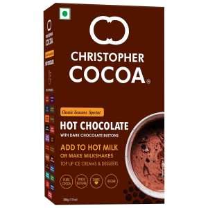 81YOv6d42kL._SL1500_ Christopher Cocoa Hot Drinking Chocolate with Dark Chocolate — 200g