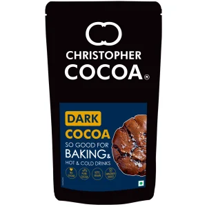 8906088702862_1_2890x Christopher Cocoa, Dark Cocoa Powder, Unsweetened, 1Kg (Bake, Cake, Hot Chocolate, Drinking Shakes)