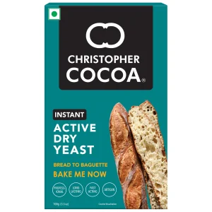 8906088703333_1 Christopher Cocoa Active Dry Yeast — 100g