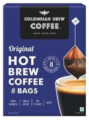 Colombian Brew Hazelnut Coffee Premix — 5 Sachets · 125g