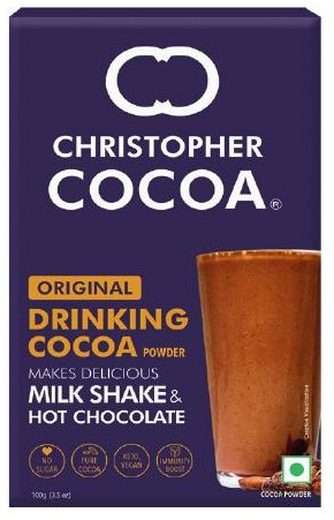 Christopher Cocoa Natural Cocoa Powder — Unsweetened · 100g